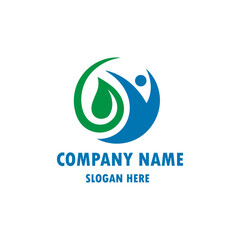 Vector medical icon (logo) with arrow symbol