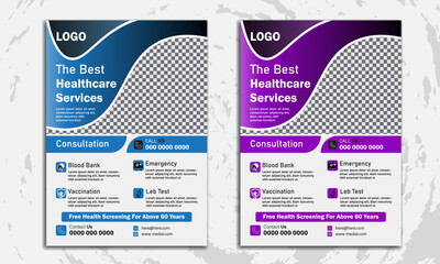 Corporate Business Flyer Design For Multipurpose Use or poster Design | Business Leaflet Design
