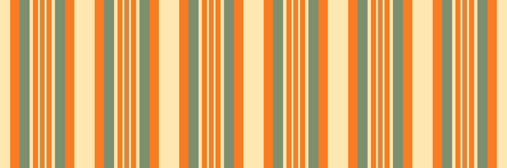 Fsolation pattern textile lines, network seamless vertical stripe. Tobby texture vector fabric background in moccasin and orange colors.