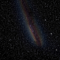 Obraz premium A Colorful Galaxy in Space