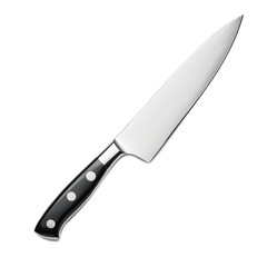 Professional chef knife with stainless steel blade and ergonomic handle, ideal for culinary tasks in home and restaurant kitchens, exceptional sharpness and design