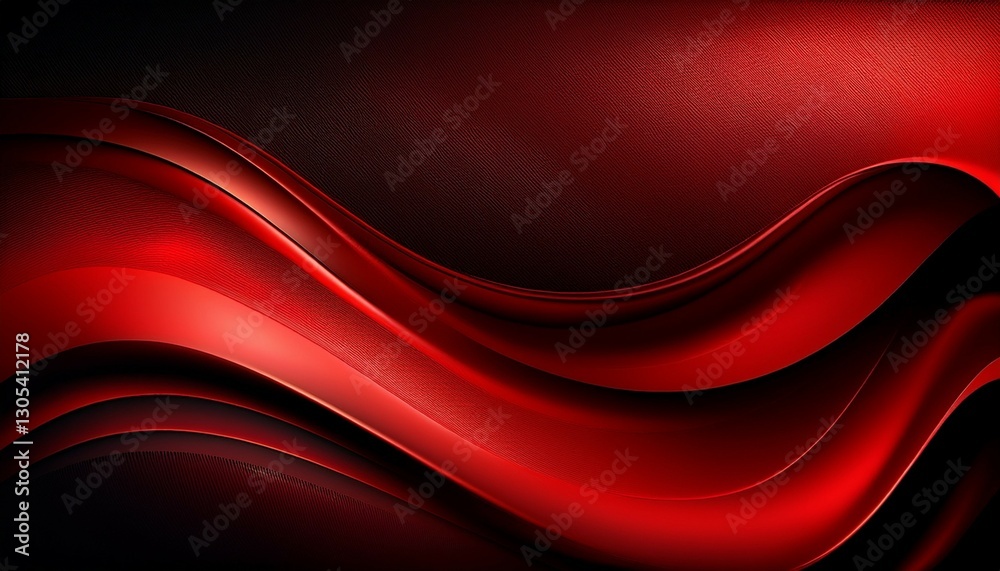 Wall mural a sophisticated design featuring a gradient texture backdrop in luxurious dark red and black with a 