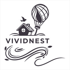 VividNest Innovative Graphic Emblem