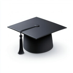 Graduation cap symbolizing achievement and celebration, perfect for academic milestones and ceremonies