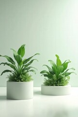 Obraz premium Vases made from recycled materials ideal for showcasing fresh flowers in modern home decor