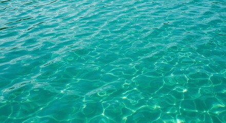 Turquoise Water Surface Texture
