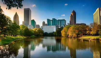 Obraz premium piedmont park atlanta