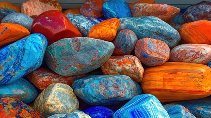 Obraz premium Colorful stone 