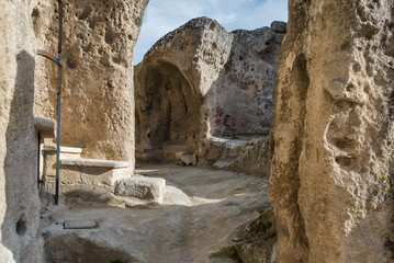 matera city downtown, Basilicata, Italy