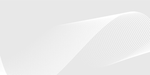 Dot white gray wave light technology texture background. Abstract big data digital concept.