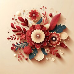 abstract floral background