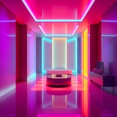 "Futuristic Mystic Interior"