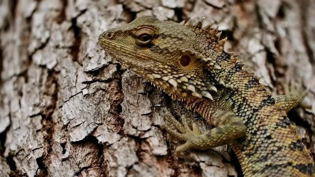 Geckos Camouflaging in Nature's Environment