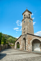 Fototapeta premium Taramundi is a municipality in Asturias, a parish of said municipality and a town belonging to this parish. The town of Taramundi is the capital of the municipality and is bordered by Lugo 