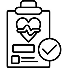 heart test Icons Design