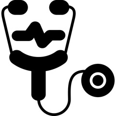 Stethoscope Icon Vector Element