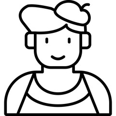 Artist Costumes Icon Vector Element