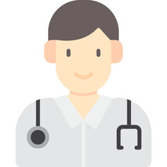 Doctor Costumes Icon Vector Element