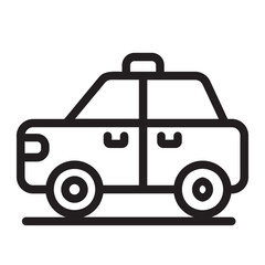 taxi line icon