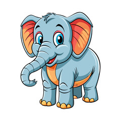 Naklejka premium Elephant