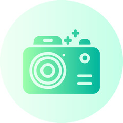 Photo Camera gradient icon