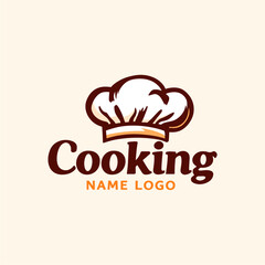 Obraz premium Chef Cooking Logo