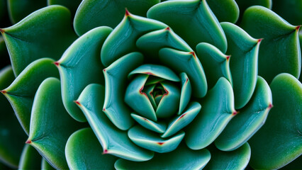 Obraz premium Echeveria is the most popular succulent
