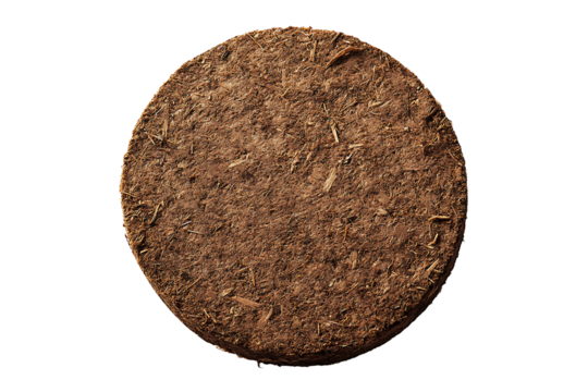 Natural Soil Enhancer Isolated on Transparent Background PNG Image.