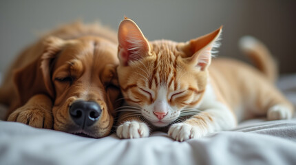 Cute dachshund and rhodesian ridgeback puppies adorable purebred pets sitting in the studio
