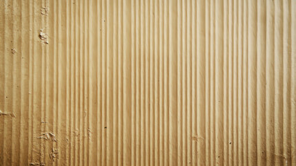 Fototapeta premium Abstract brown recycled paper background. Old Kraft paper texture box craft stripes pattern. top view.