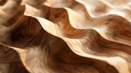 high relief wooden surface