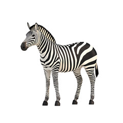 Fototapeta premium zebra 3D render
