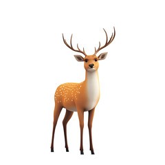 Obraz premium deer 3D render