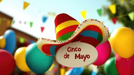 Joyful Cinco de Mayo: cultural festivity, mexican cuisine, national pride, folk dance, lively parade, historic tribute, festive gathering, mariachi band, colorful attire, authentic celebration.