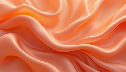 Obraz premium peach-silk-fabric-texture-background