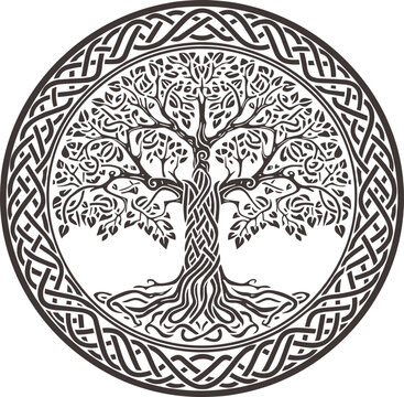 Celtic Tree of Life  svg, tree of life svg file