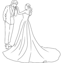 Fototapeta premium wedding 