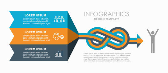 Infographic design template with place for your data. Vector illustration.