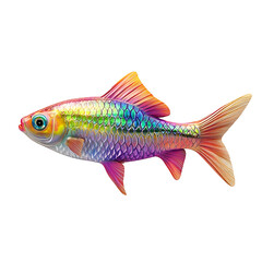 rainbow fish 3D render