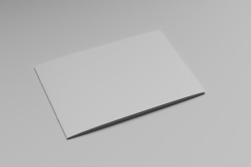 A4 Landscape Magazine Mockup