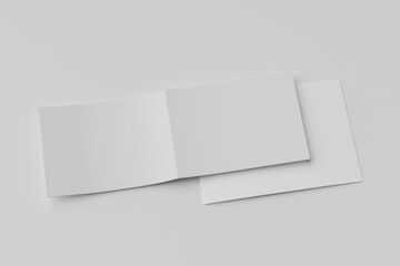 A4 Landscape Magazine Mockup