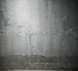 Obraz premium Old black background. Wallpaper in grunge style. Concrete texture. Black acrylic stains isolated on white. Hand drawn banner, label, frame shape. Black textured design elements.generative ai