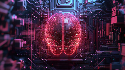 brain technology circuits artificial intelligence AI A.I. futuristic quantum computing