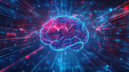 brain technology circuits artificial intelligence AI A.I. futuristic quantum computing