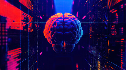 brain technology circuits artificial intelligence AI A.I. futuristic quantum computing