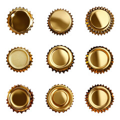 Set of Beer bottle cap