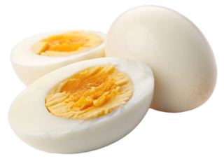 Boiled Egg – Hard or Soft Cooked Egg Isolated