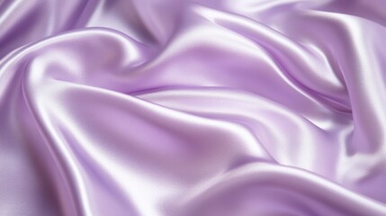 Soft lavender fabric shows smooth folds and beautiful light reflections