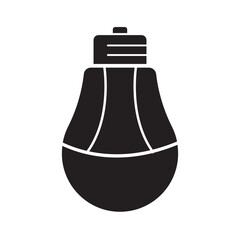 led light icon illustration design template