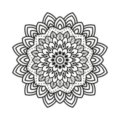 Vector stock mandala design | Creative mandala design | Circular mandala design
